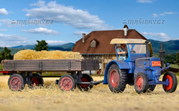H0 - Traktor LANZ s valnkem