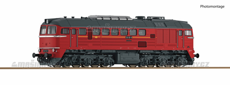 H0 - Dieselov lokomotiva ady BR 120 - DR (DCC,zvuk) #1