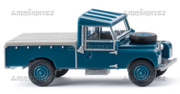 H0 - Land Rover pickup - azurov modr