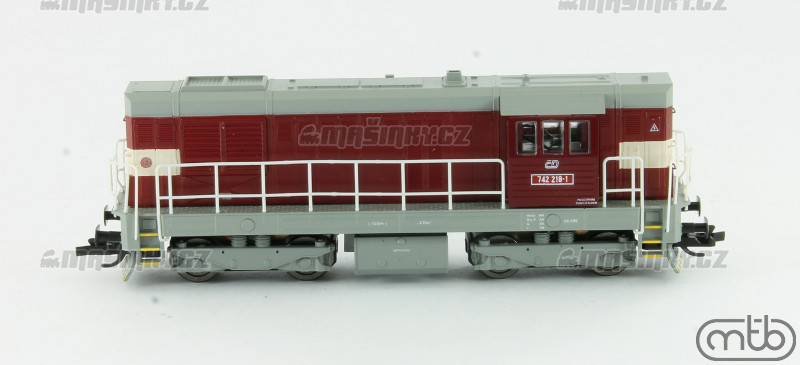 TT - Dieselov lokomotiva 742 218 - D (analog) #2