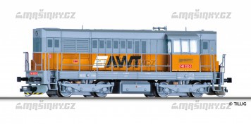 TT - Dieselov lokomotiva ady 740 der AWT a.s. (CZ) (analog)