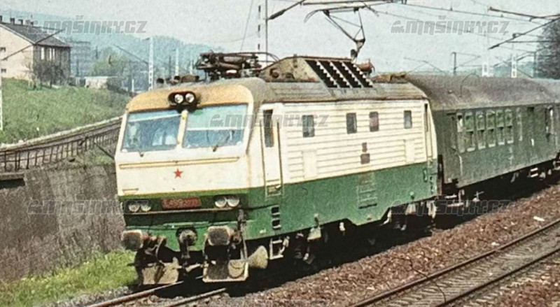 H0 - Elektrick lokomotiva E499.2 - SD (analog) #1
