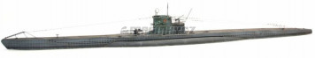 H0 - Ponorka VII C Wasserlinie