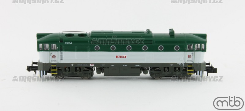 N - Diesel-elektrick lokomotiva 753 127 - D (analog) #2