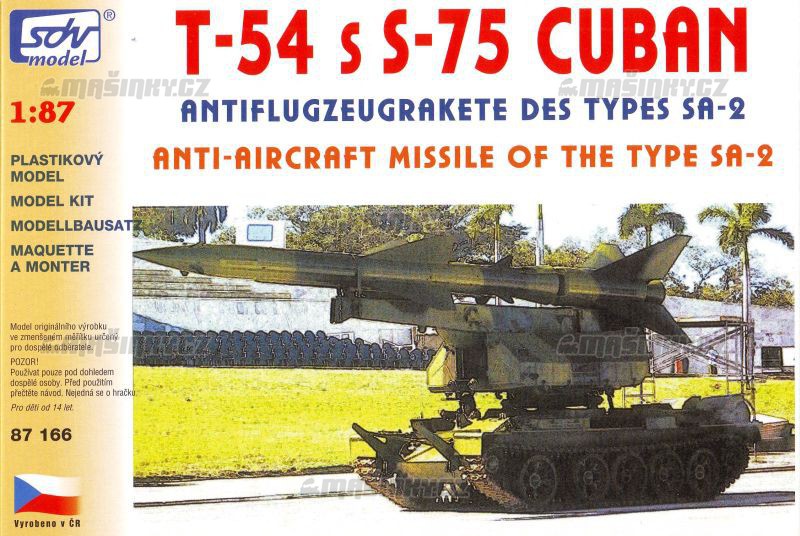 H0 - Protiletadlov systm S-75 Cuban na podvozku T-54 #4