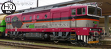 H0 - Dieselov lokomotiva 750 202 - KDS (analog)