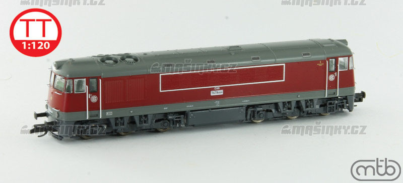TT - Dieselov lokomotiva T679.0008 - SD (analog) #1