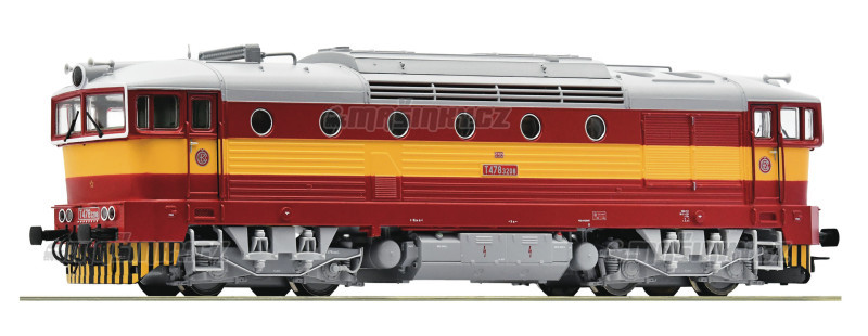 H0 - Dieselov lokomotiva 478 3208 - SD (DCC,zvuk) #1