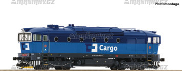 TT - Dieselov lokomotiva 750 330-3 - D Cargo (analog)
