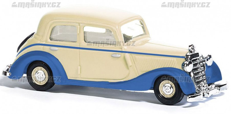 H0 - MB 170 V Limousine, krmovo-modr #1
