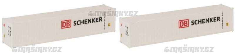 H0 - 40' kontejner DB, 2 ks #2