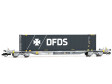 TT - Kontejnerov vz ady Sffgmss se 45' kontejnerem "DFDS" - TOUAX