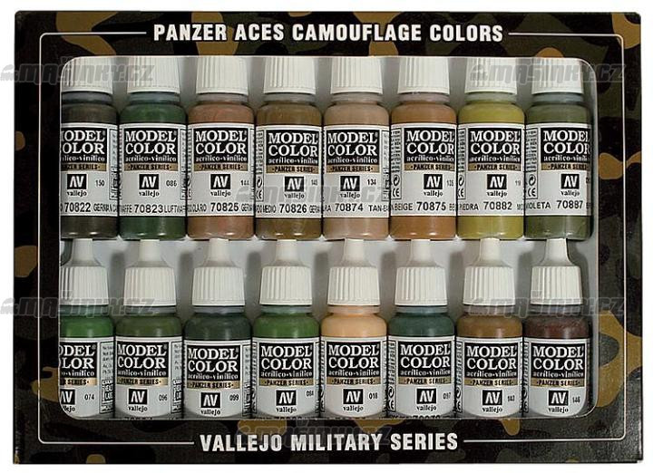 Vallejo Model Color: Panzer Aces Set #1