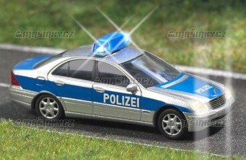 H0 - Policejn Mercedes s osvtlenm