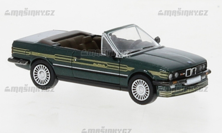 H0 - BMW Alpina C2 2,7 Cabriolet, metal. tm. zelen/Dekor #1