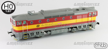 H0 - Dieselov lokomotiva 750 081 - D (analog)