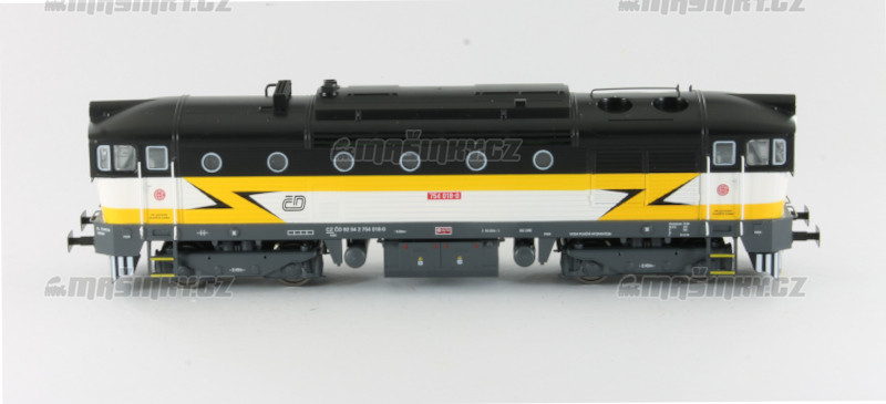H0 - Dieselov lokomotiva 754 018 - D (analog) #2