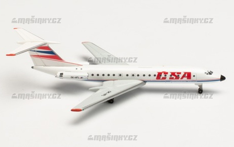 1:500 - CSA - Czechoslovak Airlines Tupolev TU-134A #1