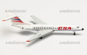 1:500 - CSA - Czechoslovak Airlines Tupolev TU-134A