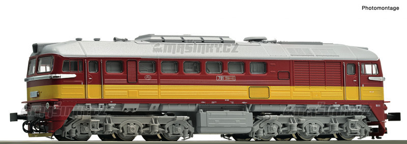TT - Dieselov lokomotiva 781 505-3 - SD (DCC,zvuk) #1