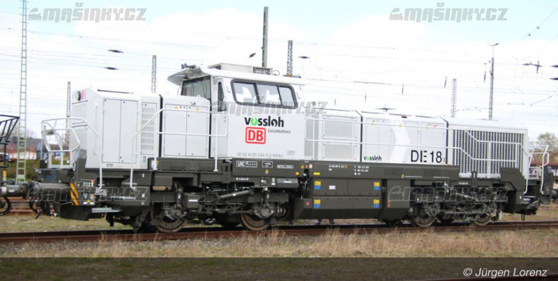 TT - Dieselov lokomotiva Vossloh DE 18 - DB/NorthRail (DCC,zvuk) #1