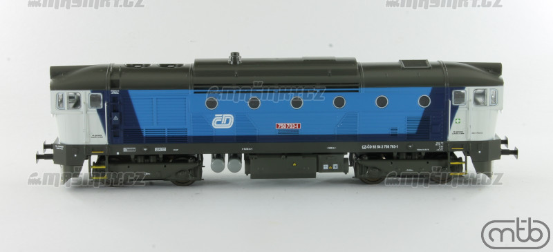 H0 - Dieselov lokomotiva 750.703 - D (analog) #2