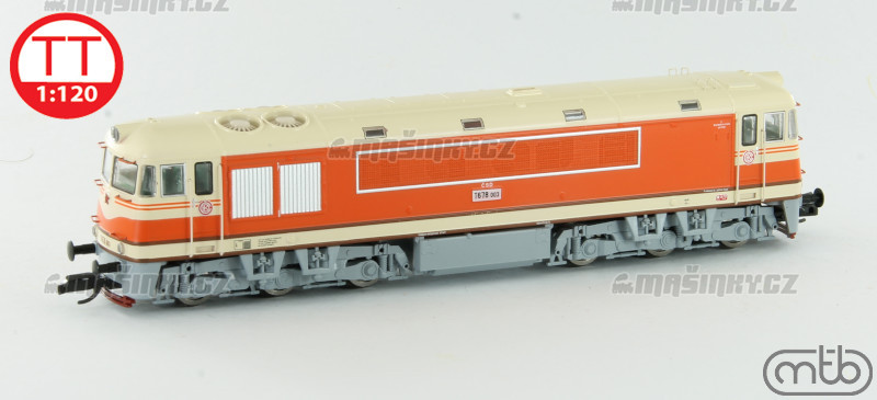 TT - Dieselov lokomotiva T678.003 - SD (analog) #1