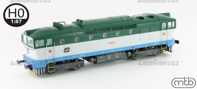 H0 - Dieselov lokomotiva 750 118 - D (analog) #1
