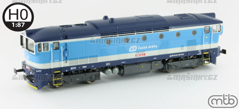 H0 - Dieselov lokomotiva 750 712 - D (analog) #1