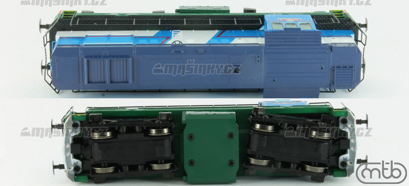 H0 - Dieselov lokomotiva 743 022 - D (DCC, zvuk) #3