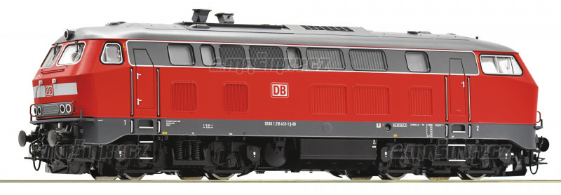 H0 - Dieselov lokomotiva 218 433-1 - DB AG (DCC,zvuk) #1