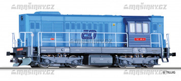 TT - Diselov lokomotiva ady 742 - D (analog)