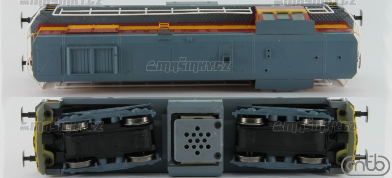 H0 - Dieselov lokomotiva 742 034 - D (analog) #4