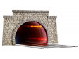 H0 - Silnin tunel, klasick s LED zrcadlovm efektem