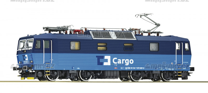 H0 - Elektrick lokomotiva ady 372 - D Cargo (DCC, zvuk) #1