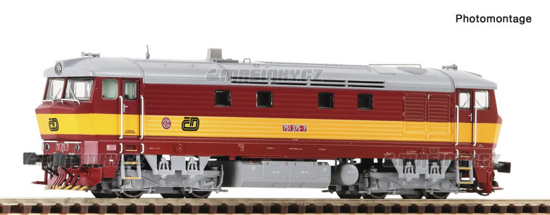 TT - Dieselov lokomotiva 751 375-7 - D (analog) #1