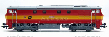 H0 - Dieselová lokomotiva 751 375-7 - ČD (analog)