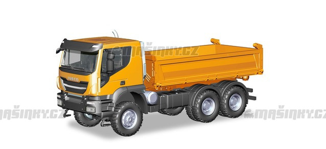 H0 - Iveco Trakker 6x6 Baukipper-LKW #1