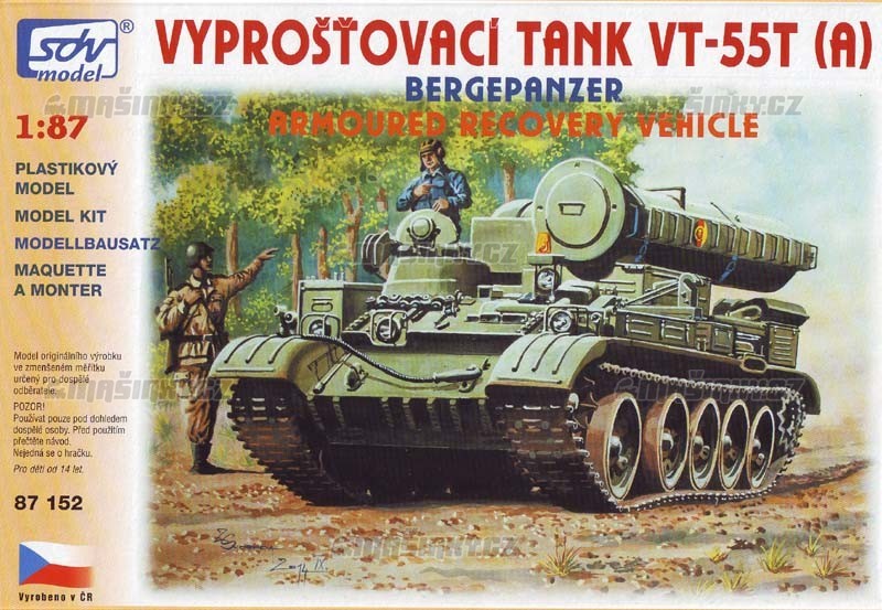 H0 - Vyproovac tank VT-55T (A) #1