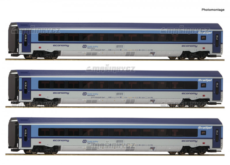 H0 - Tdln set voz Railjet - D (analog) #1