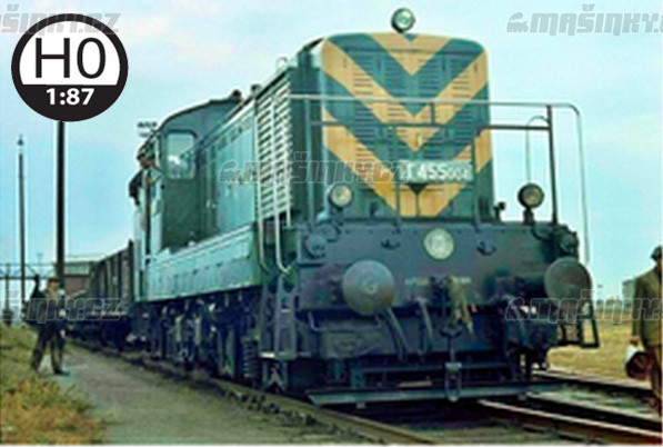 H0 - Dieselov lokomotiva T455.004 - SD (analog) #1